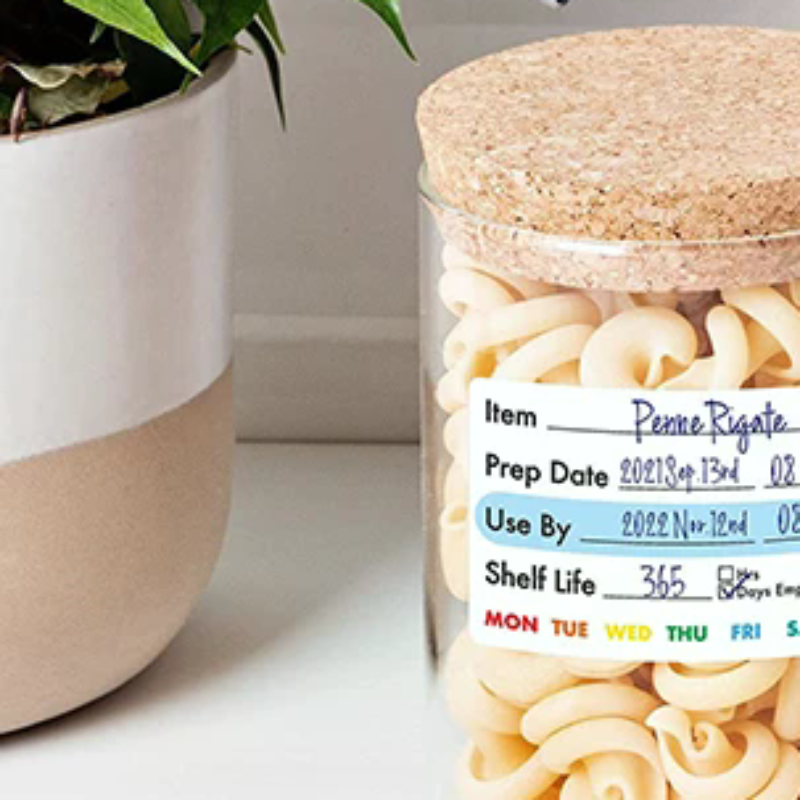 Food Storage Expiration Dates - 300Pcs/Roll Kitchen Date Food Sticker Label