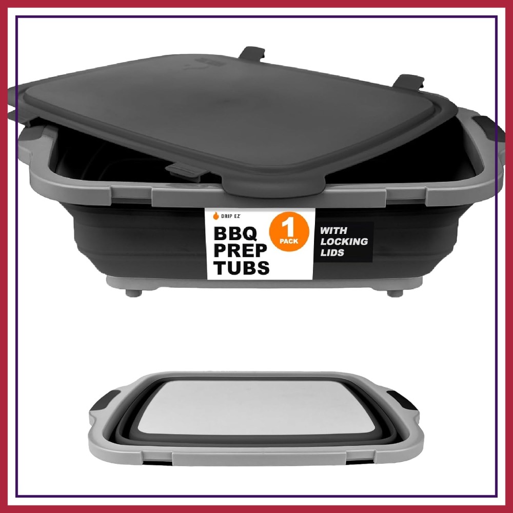 Food Storage For - Collapsible BBQ Prep Tub XL -