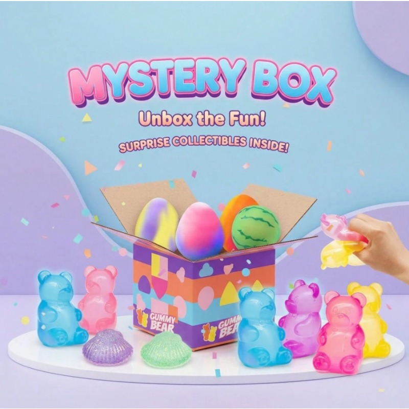 Blind Box Squishy Toy – 3 Rand - огляд і ціна Food Storage Eggs