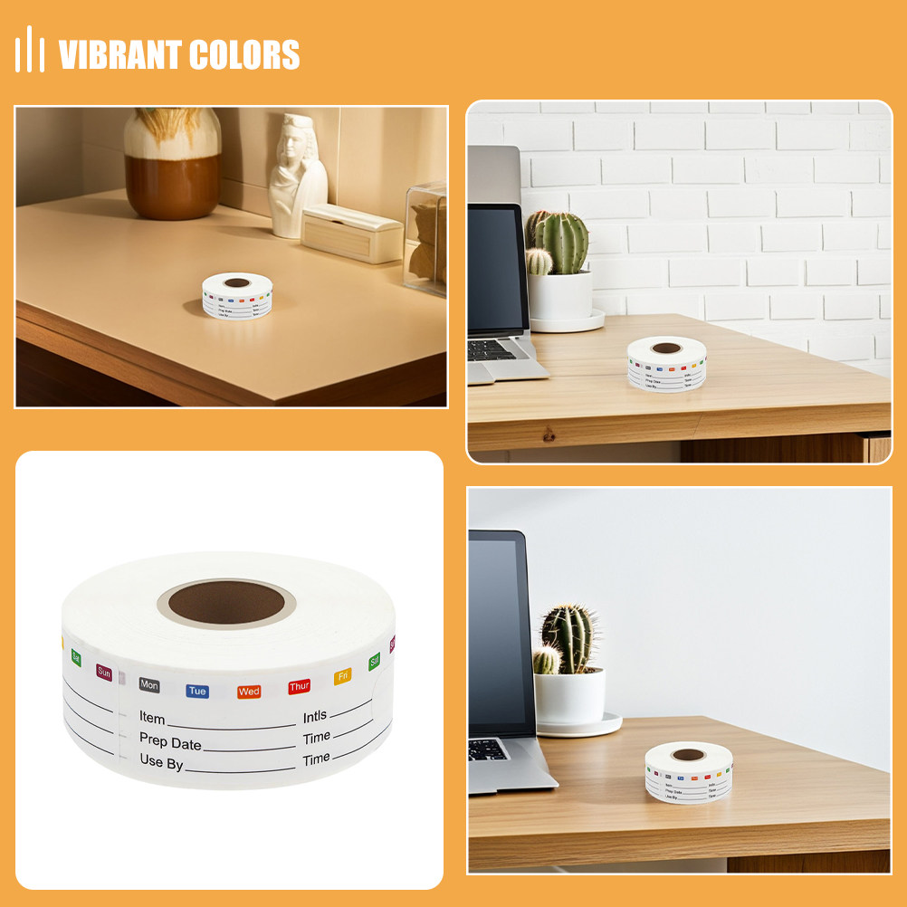 2 Rolls Removable Date Labels  - огляд і ціна Food Storage Roll Bags