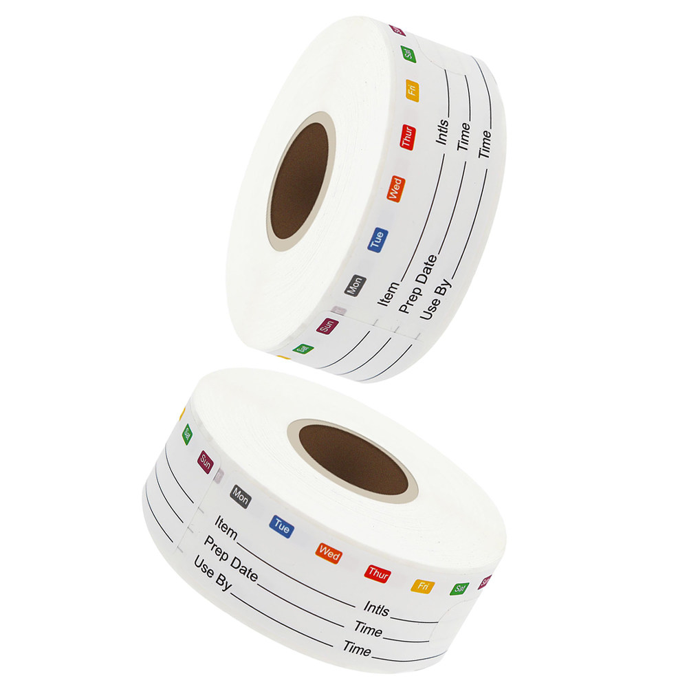 2 Rolls Removable Date Labels  - огляд і ціна Food Storage Roll Bags