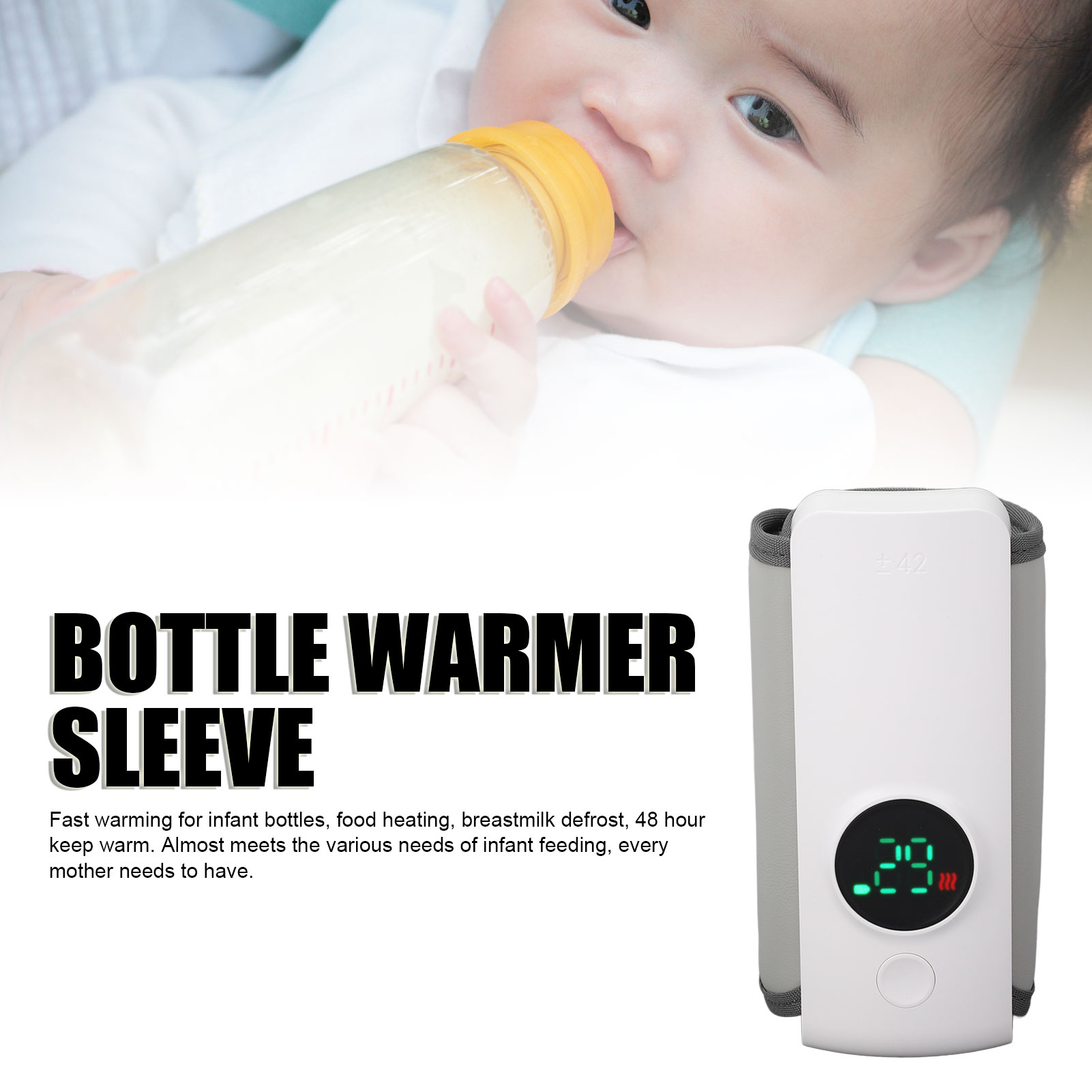 Portable Bottle Warmer Fast He - огляд і ціна Food Storage Temperature