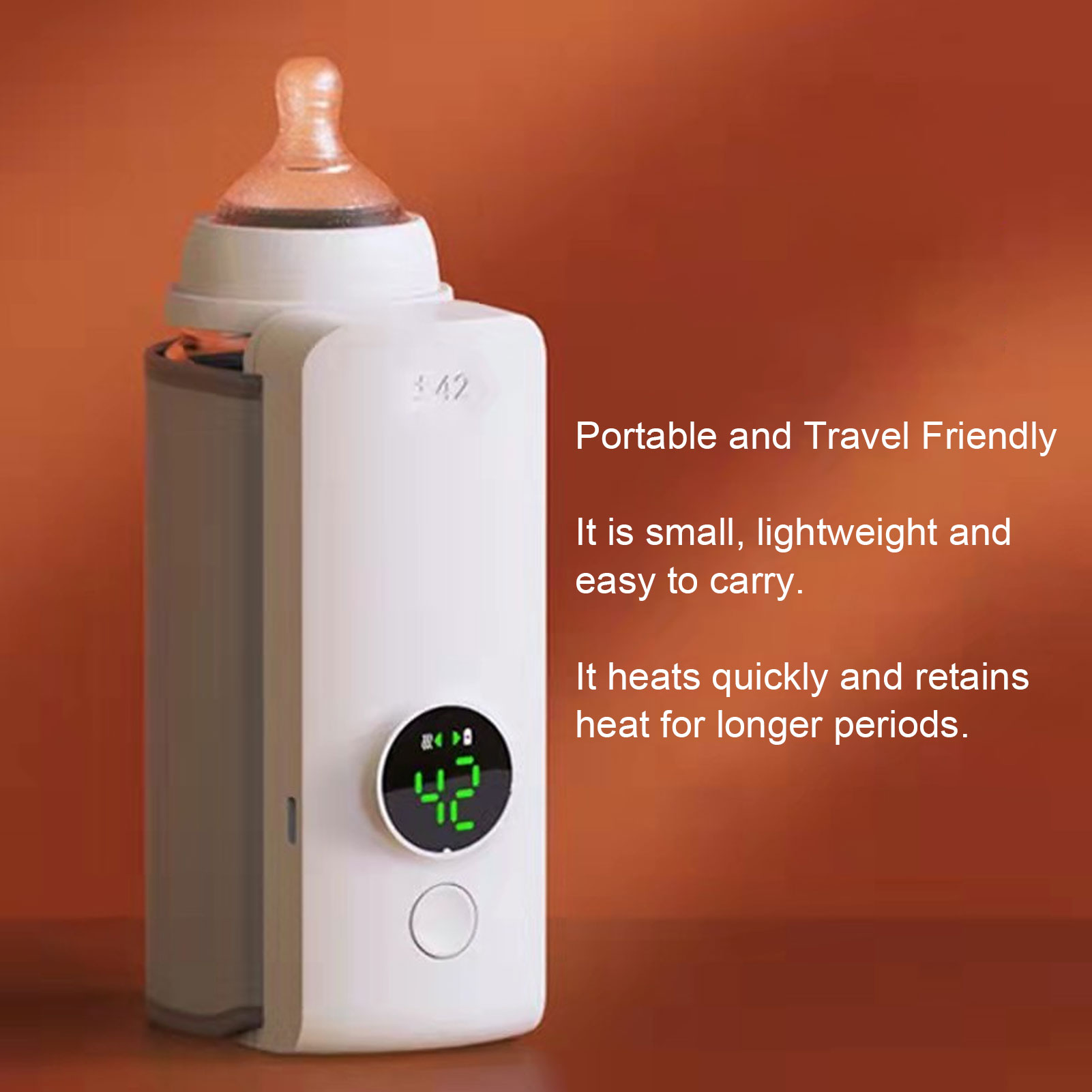 Portable Bottle Warmer Fast He - огляд і ціна Food Storage Temperature