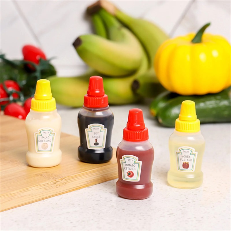 5sets 4PC/set Mini Condiment B - огляд і ціна Herb Keeper Container