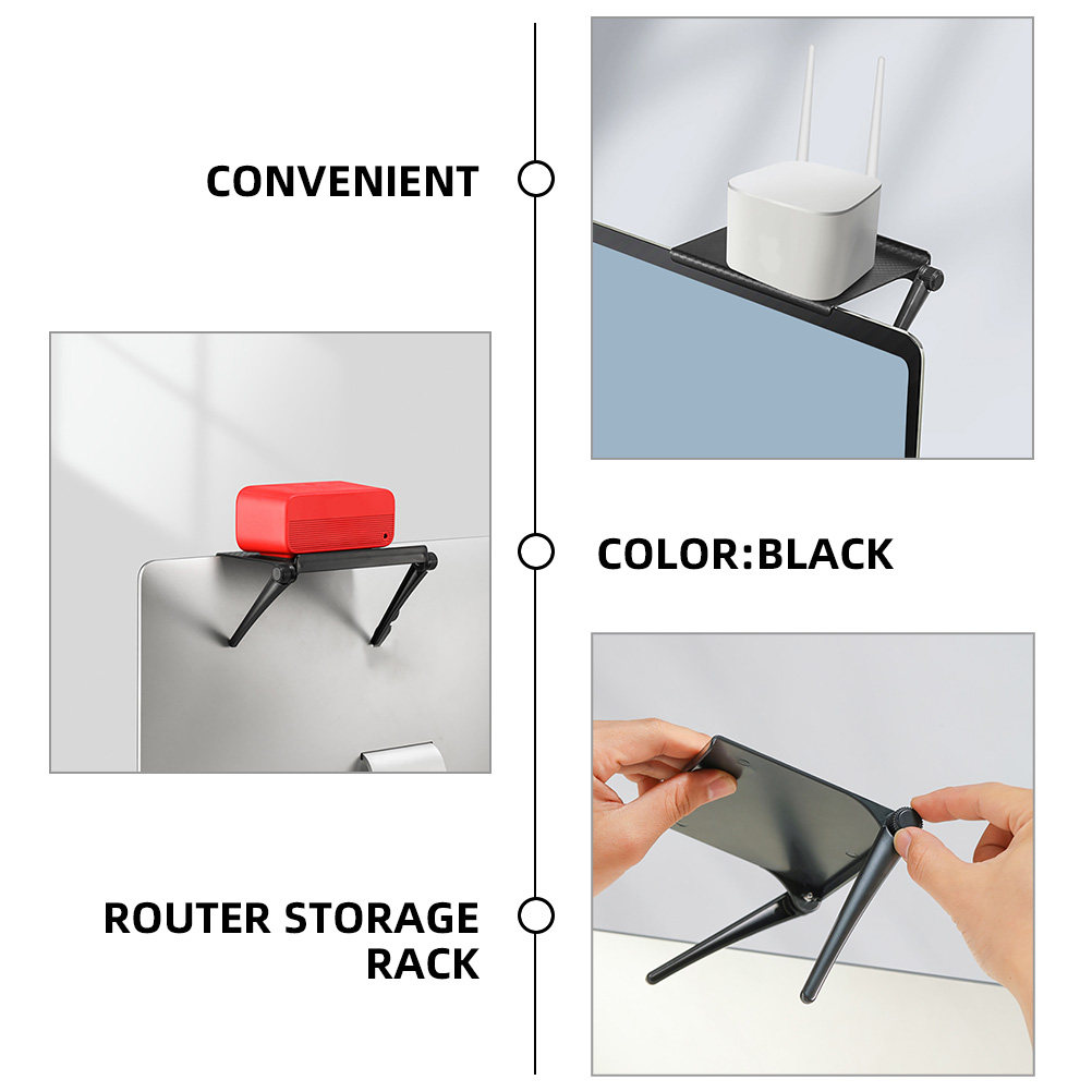 3Pcs Router Storage Rack TV Mo - огляд і ціна Food Storage Boxes