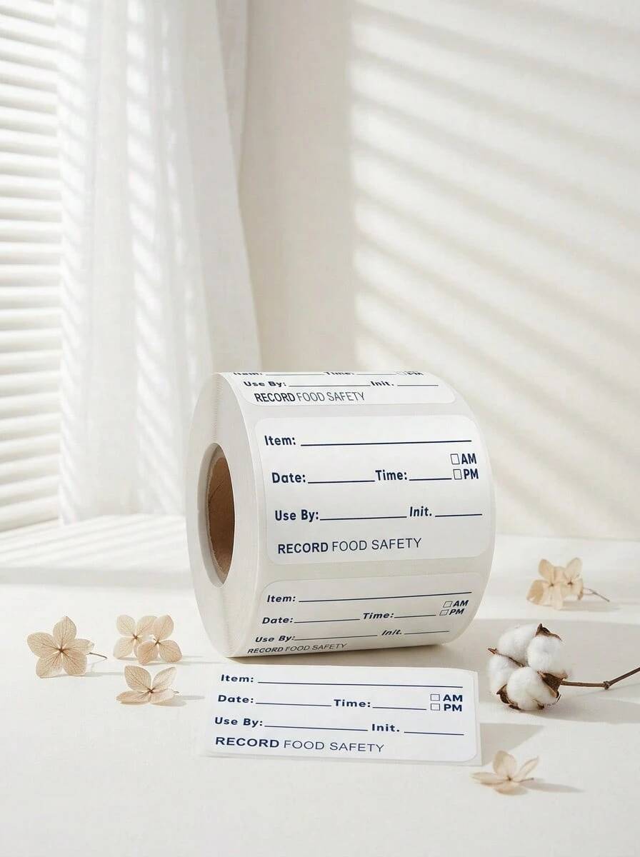 500Pcs/Roll, Waterproof Dispos - огляд і ціна Food Storage Expiration Dates