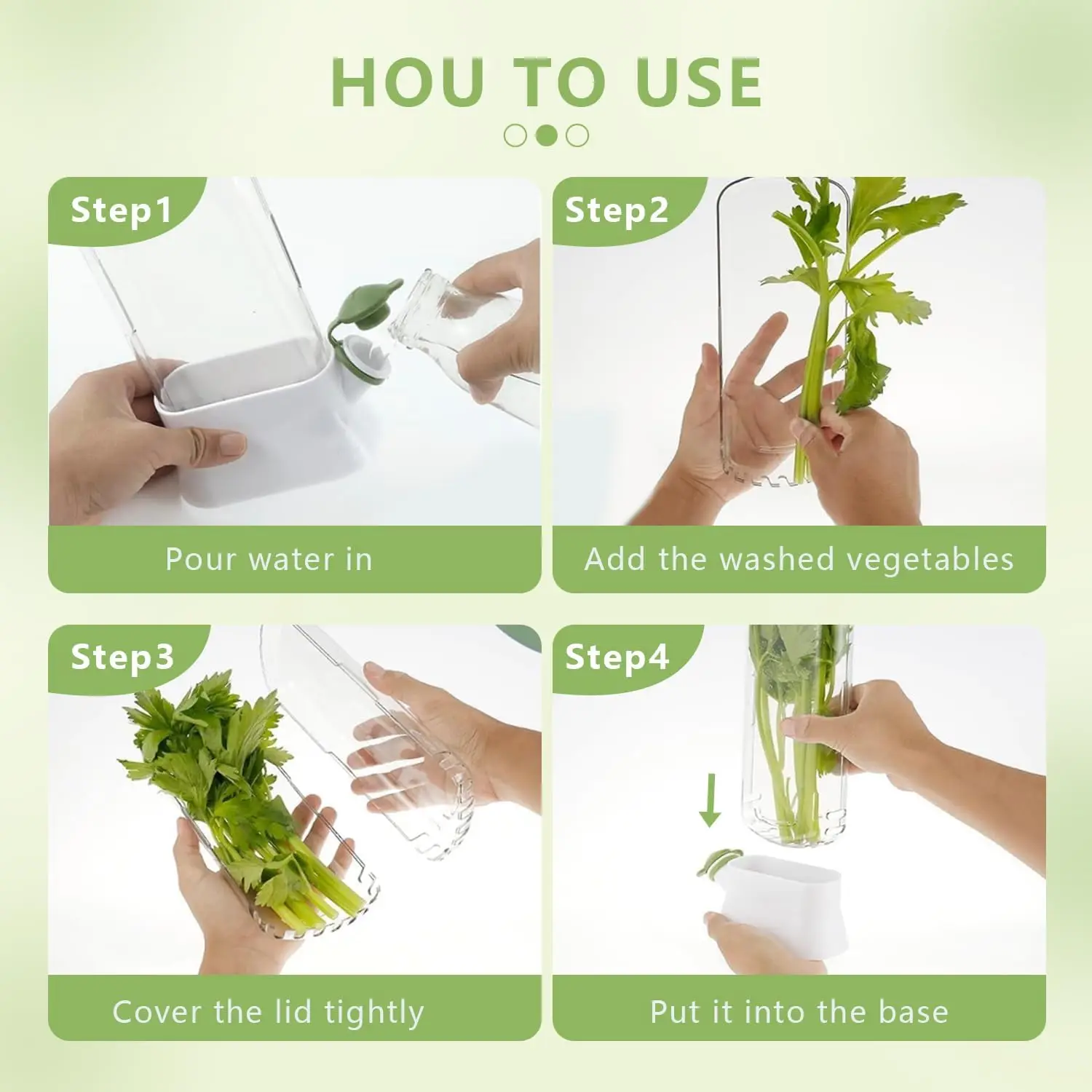 Herb Keeper for Refrigerator K - огляд і ціна Herb Keeper Container