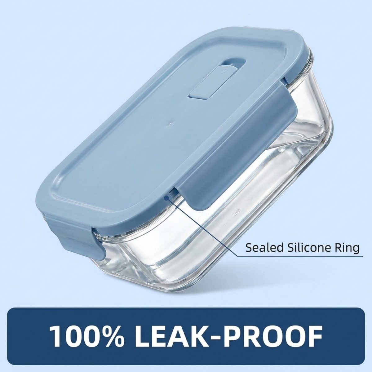 Sky Blue Glass Food Storage Co - огляд і ціна Food Storage Home