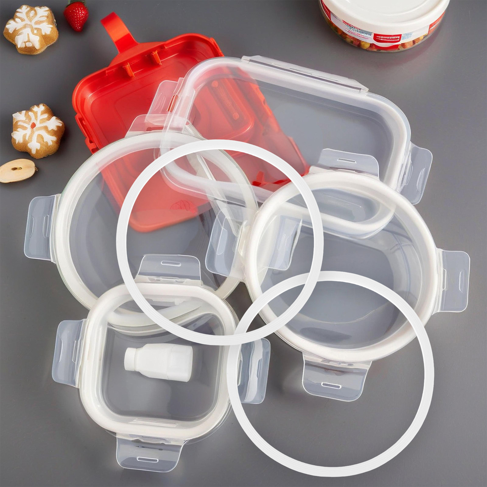 Silicone Sealing Ring for Lunc - огляд і ціна Food Storage Temperature