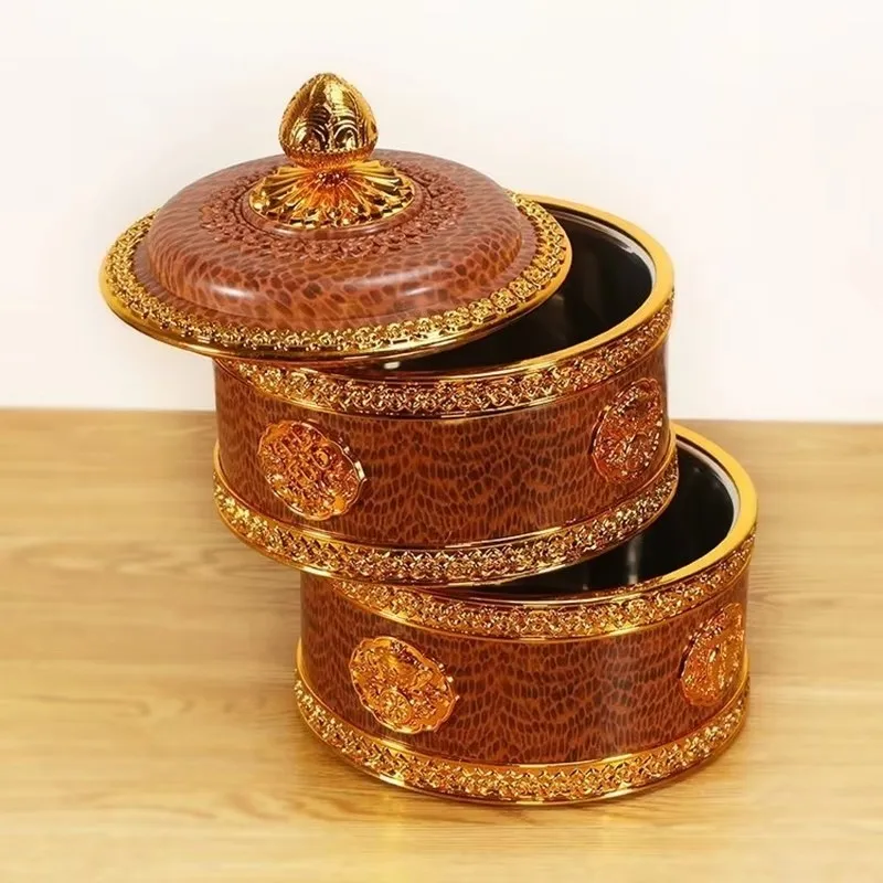 Tibetan Brown Resin Double Lay - огляд і ціна Food Storage Home