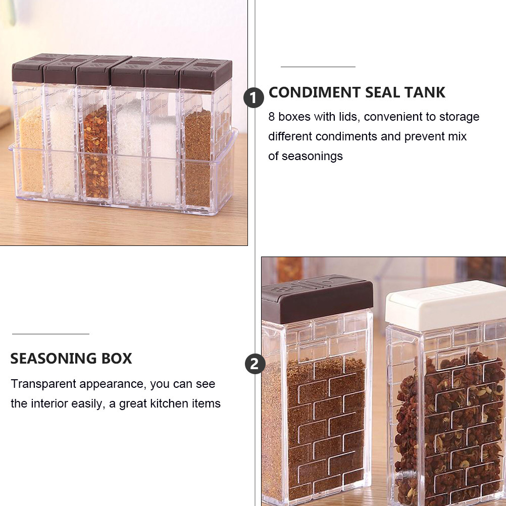 8Pcs Premium Food-Grade PP Box - огляд і ціна Food Storage Boxes