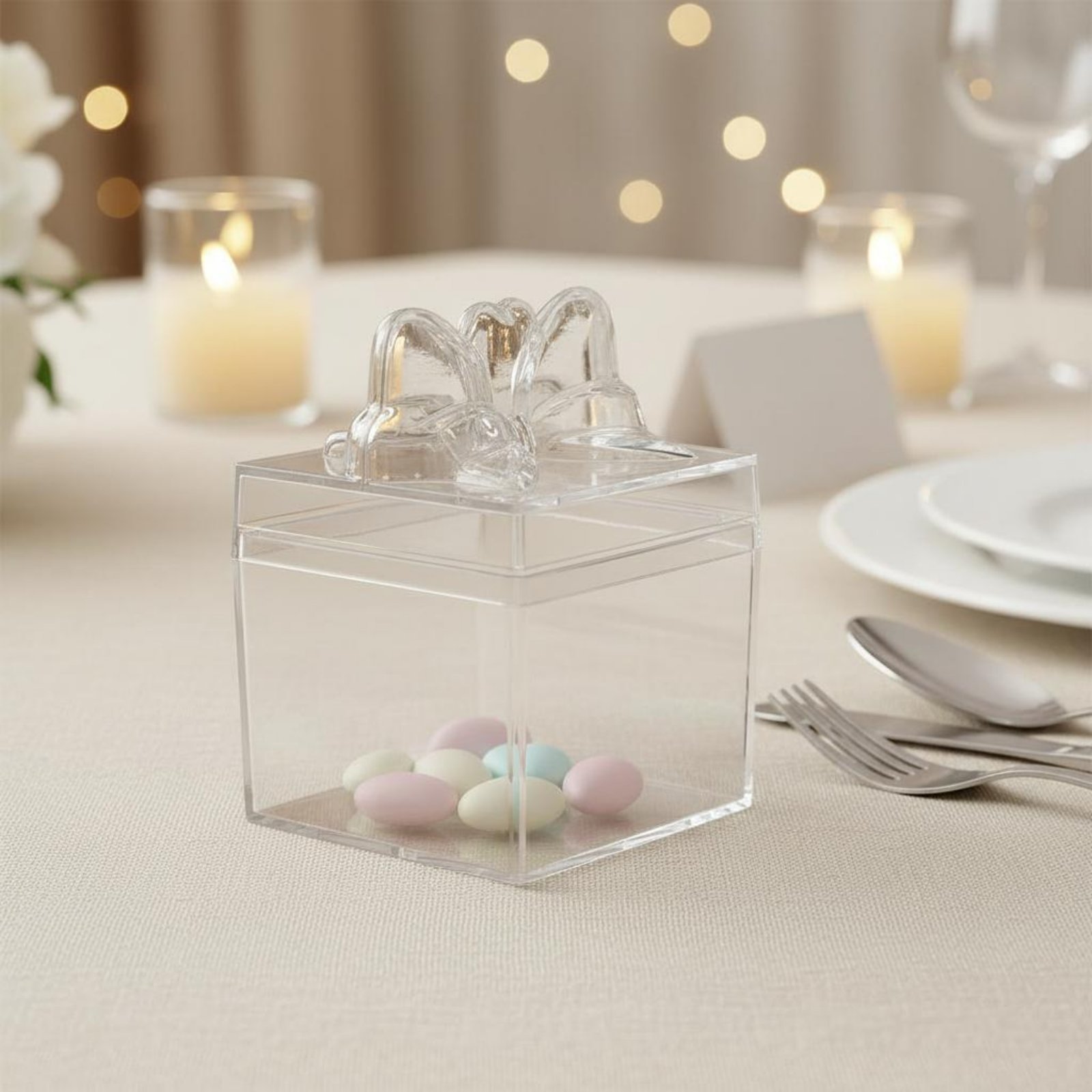 Clear Plastic Candy Box with R - огляд і ціна Food Storage For