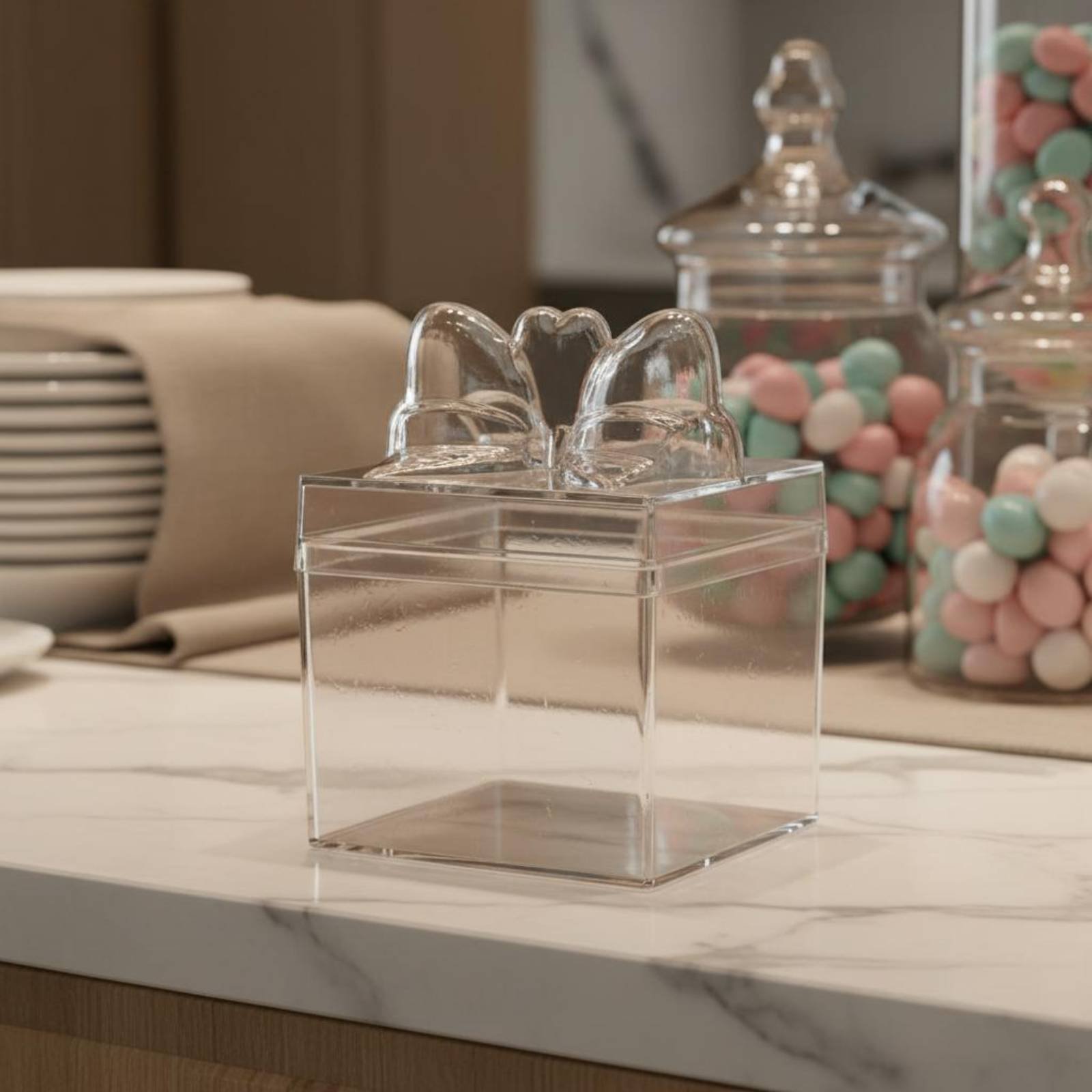 Clear Plastic Candy Box with R - огляд і ціна Food Storage For