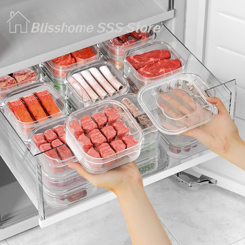 【S】5/10PCS Freeze Meat Preserv - огляд і ціна Food Storage Home