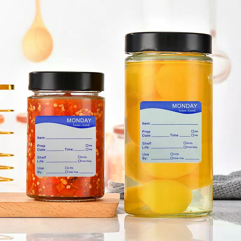 250Pcs/Roll Kitchen Date Food  - огляд і ціна Food Storage Expiration Dates
