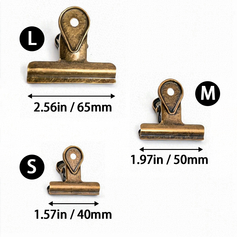 Bulldog Clips, 3 Pcs Binder Cl - огляд і ціна Food Storage Roll Bags