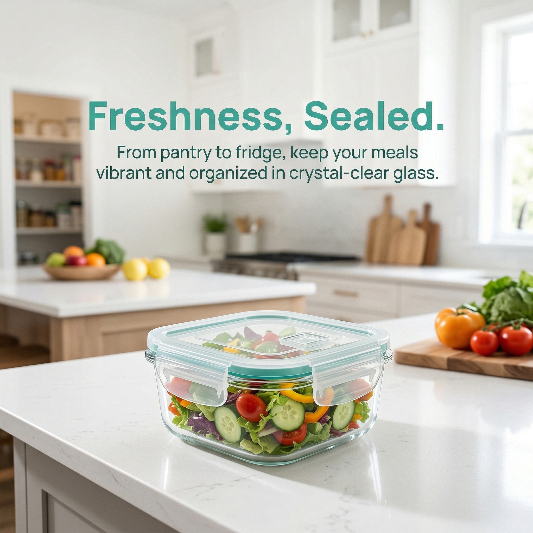 A set of 8 food storage contai - огляд і ціна Food Storage Boxes