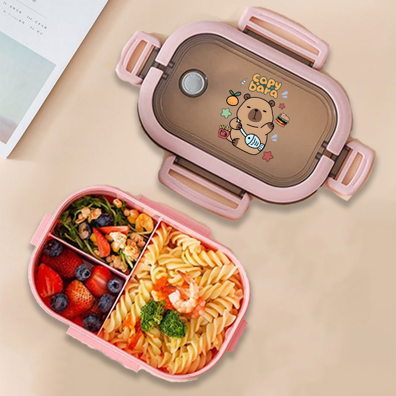 Capybara Bento Lunch Box Anime - огляд і ціна Food Storage For