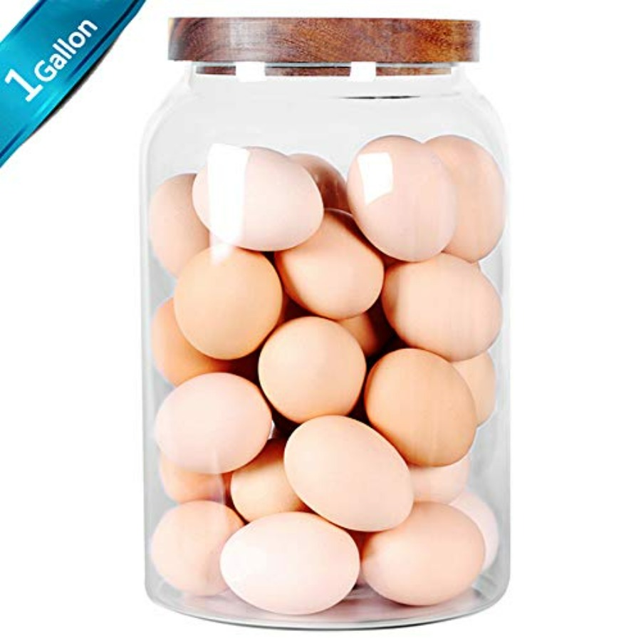 Egg Jar,kitchen canister， 1 Ga - огляд і ціна Food Storage Eggs