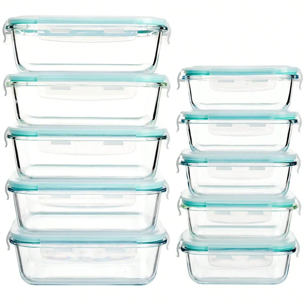 Pieces Glass Meal Prep Contain - огляд і ціна Food Storage Home