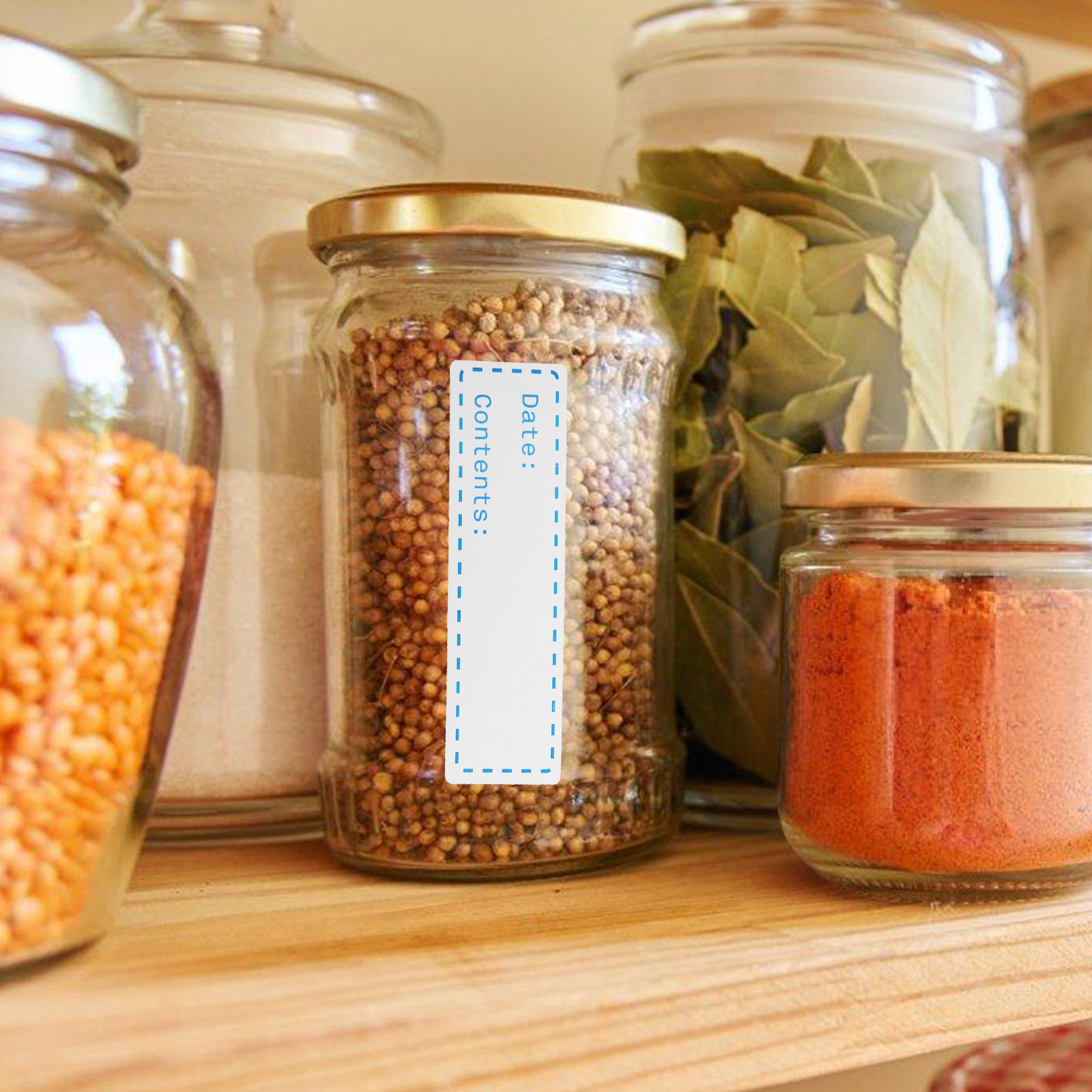 3 Rolls Food Storage Jar Label - огляд і ціна Food Storage Expiration Dates