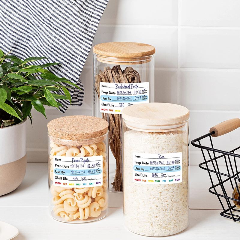 300Pcs/Roll Kitchen Date Food  - огляд і ціна Food Storage Expiration Dates