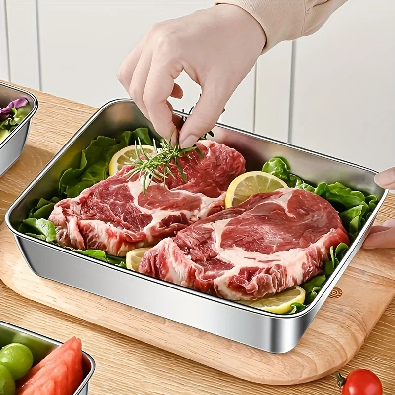 3pc Stainless Steel Food Stora - огляд і ціна Food Storage Home