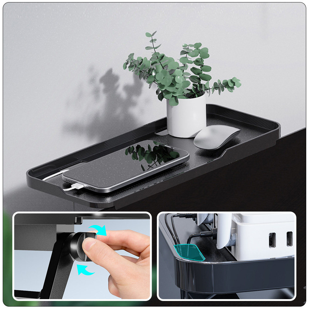 Router Storage Rack Black ABS  - огляд і ціна Food Storage Boxes