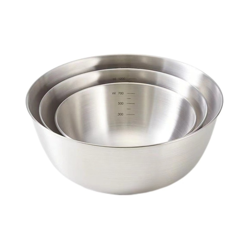 3pcs Stainless Steel Bowl Set  - огляд і ціна Food Storage Home