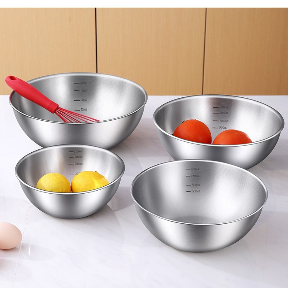 3pcs Stainless Steel Bowl Set  - огляд і ціна Food Storage Home