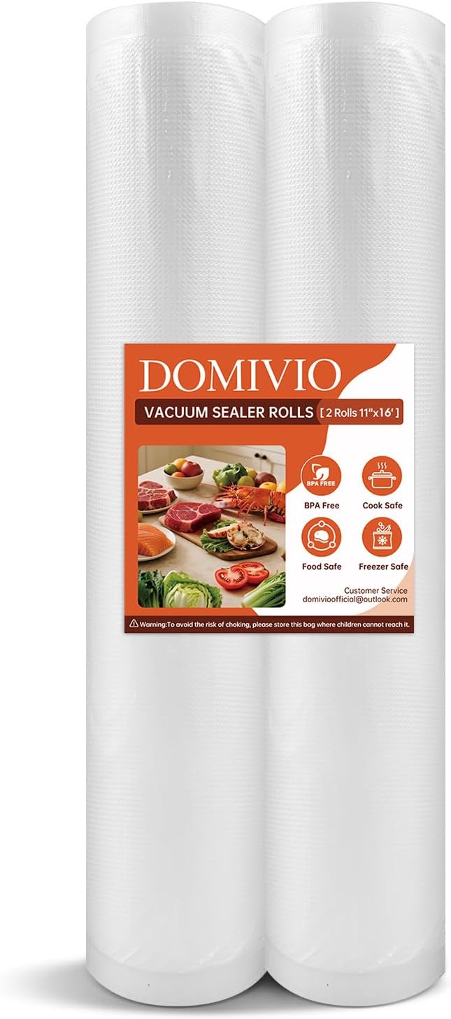 2-Pack Vacuum Sealer Rolls, 11 - огляд і ціна Food Storage Roll Bags
