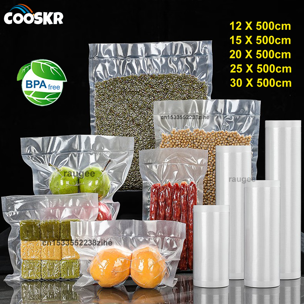 Vacuum Bags for Food Vacuum Se - огляд і ціна Food Storage Roll Bags